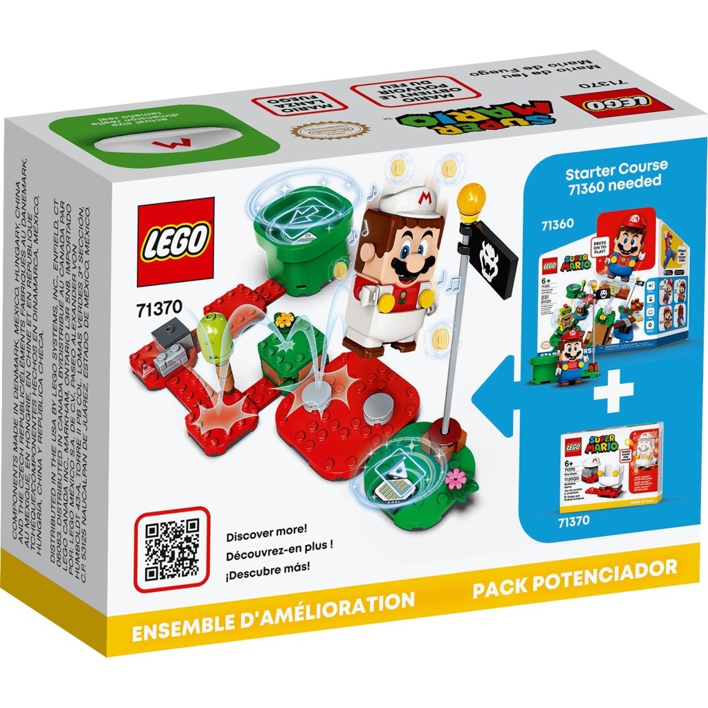 เลโก้ LEGO Super Mario 71370 Fire Mario Power-Up Pack