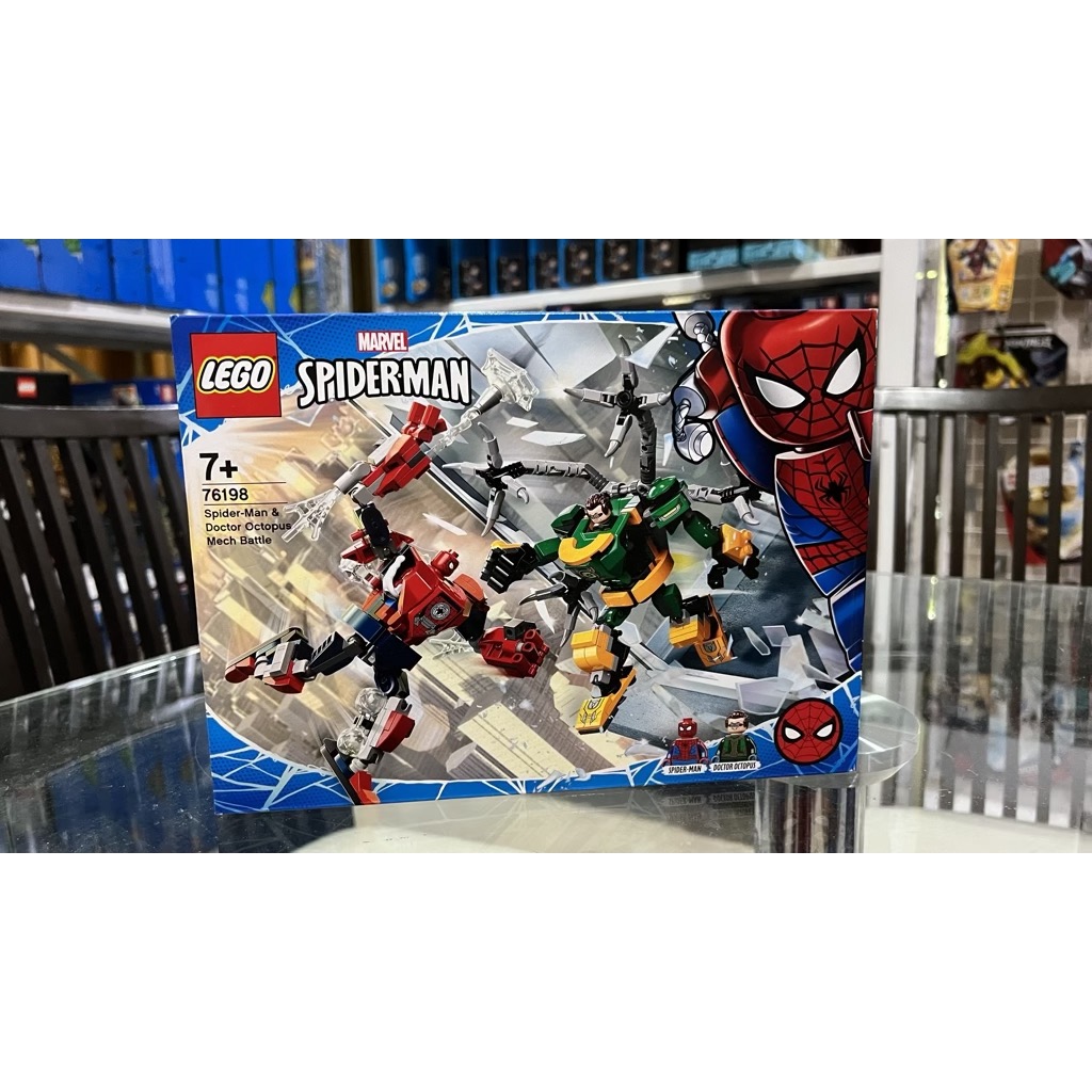 เลโก้ LEGO Super Heroes 76198 Spider-Man & Doctor Octopus Mech Battle (กล่องไม่สวย-Damaged Box)
