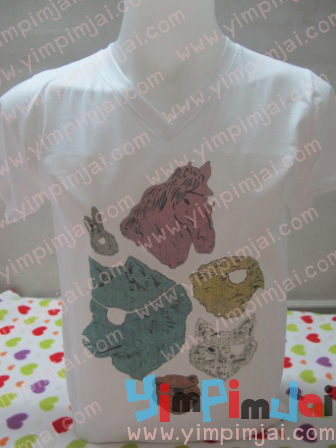 งานเสื้อสกรีนทรานสเฟอร์ สั่งสกรีนลายตามออเดอร์ค่ะ
