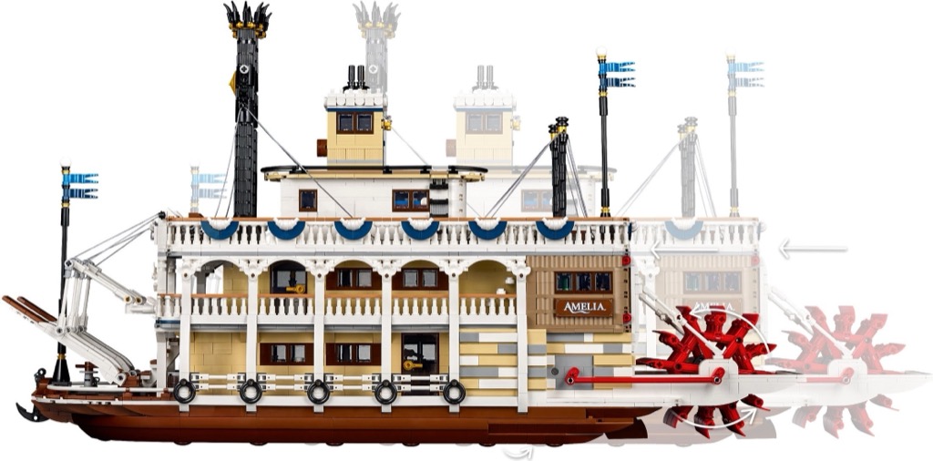 เลโก้ LEGO Exclusives 21356 River Steamboat