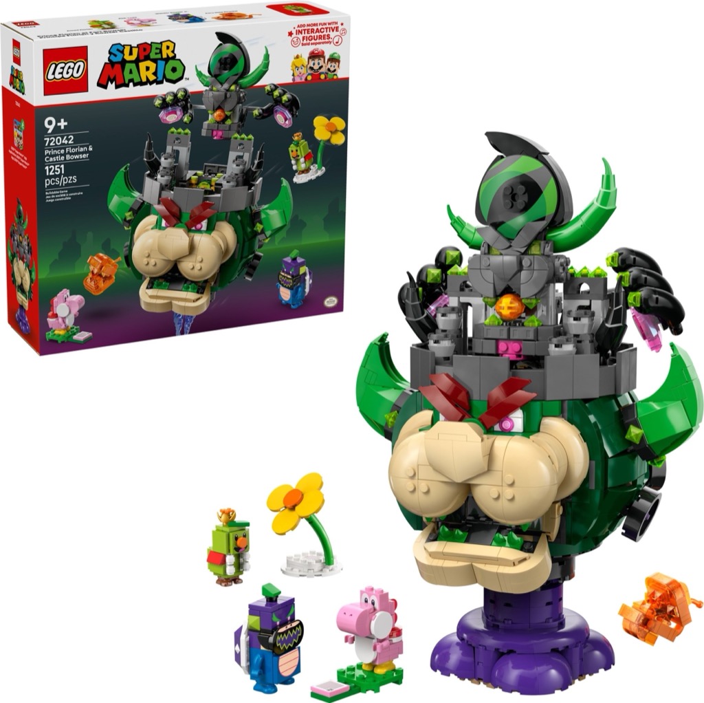 เลโก้ LEGO Super Mario 72042: Prince Florian & Castle Bowser