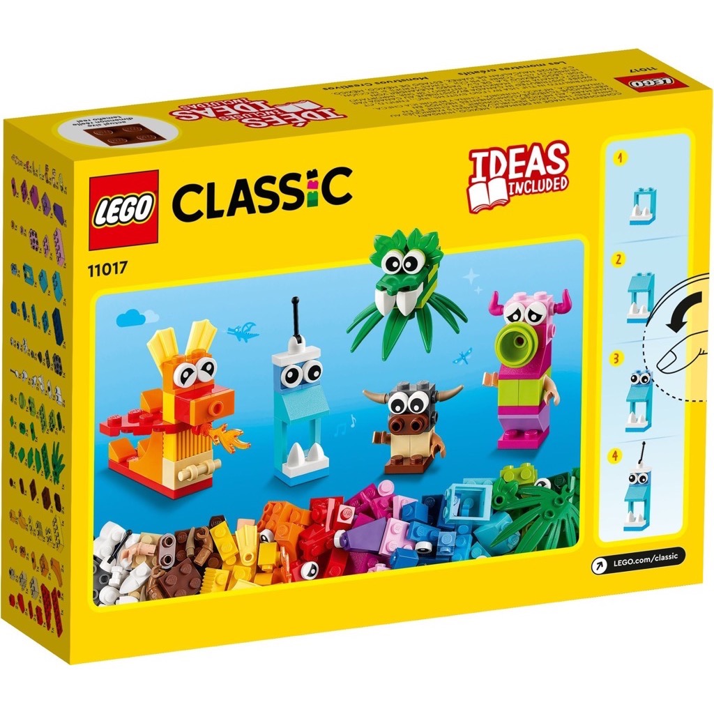 เลโก้ LEGO Classic 11017 Creative Monsters