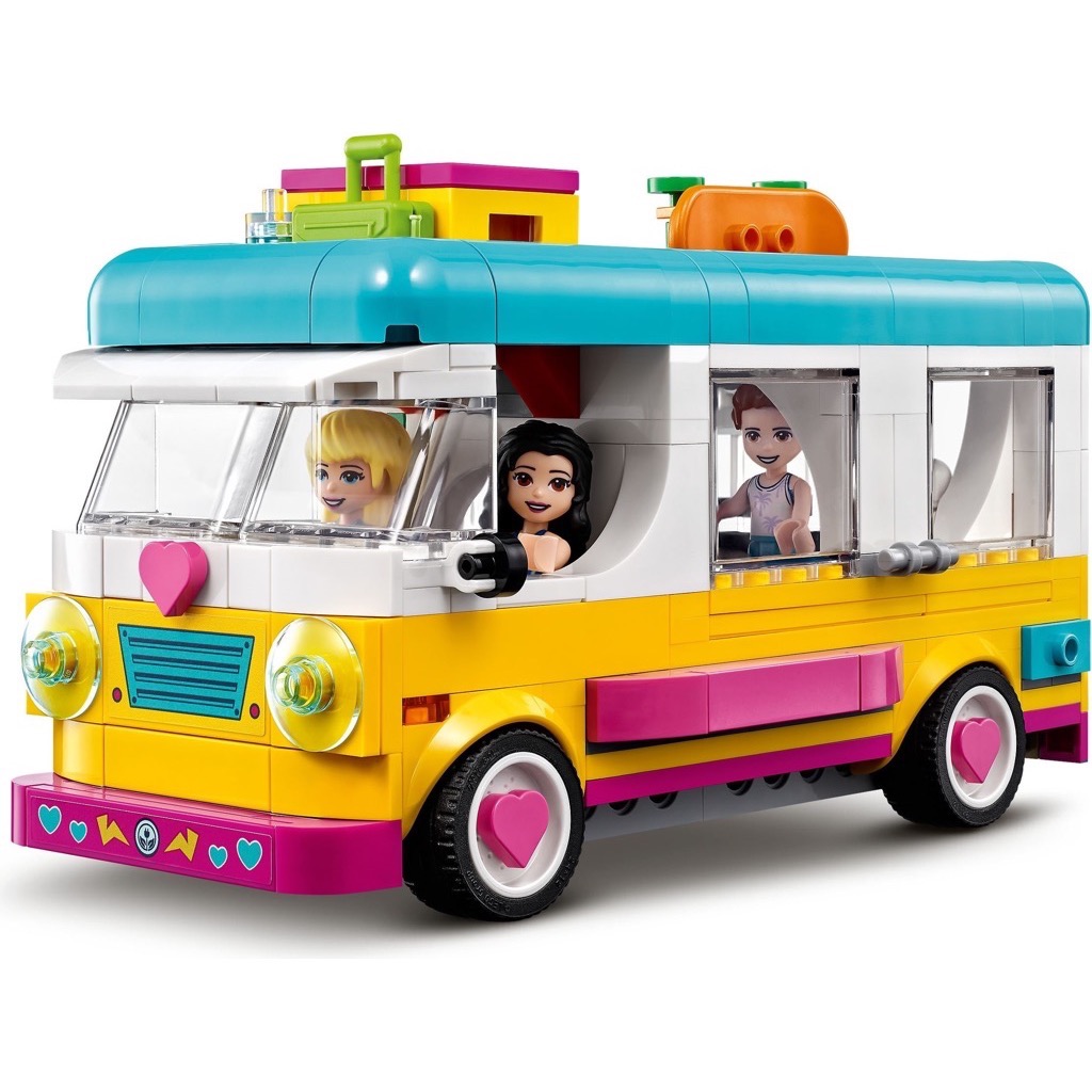 เลโก้ LEGO Friends 41681 Forest Camper Van and Sailboat