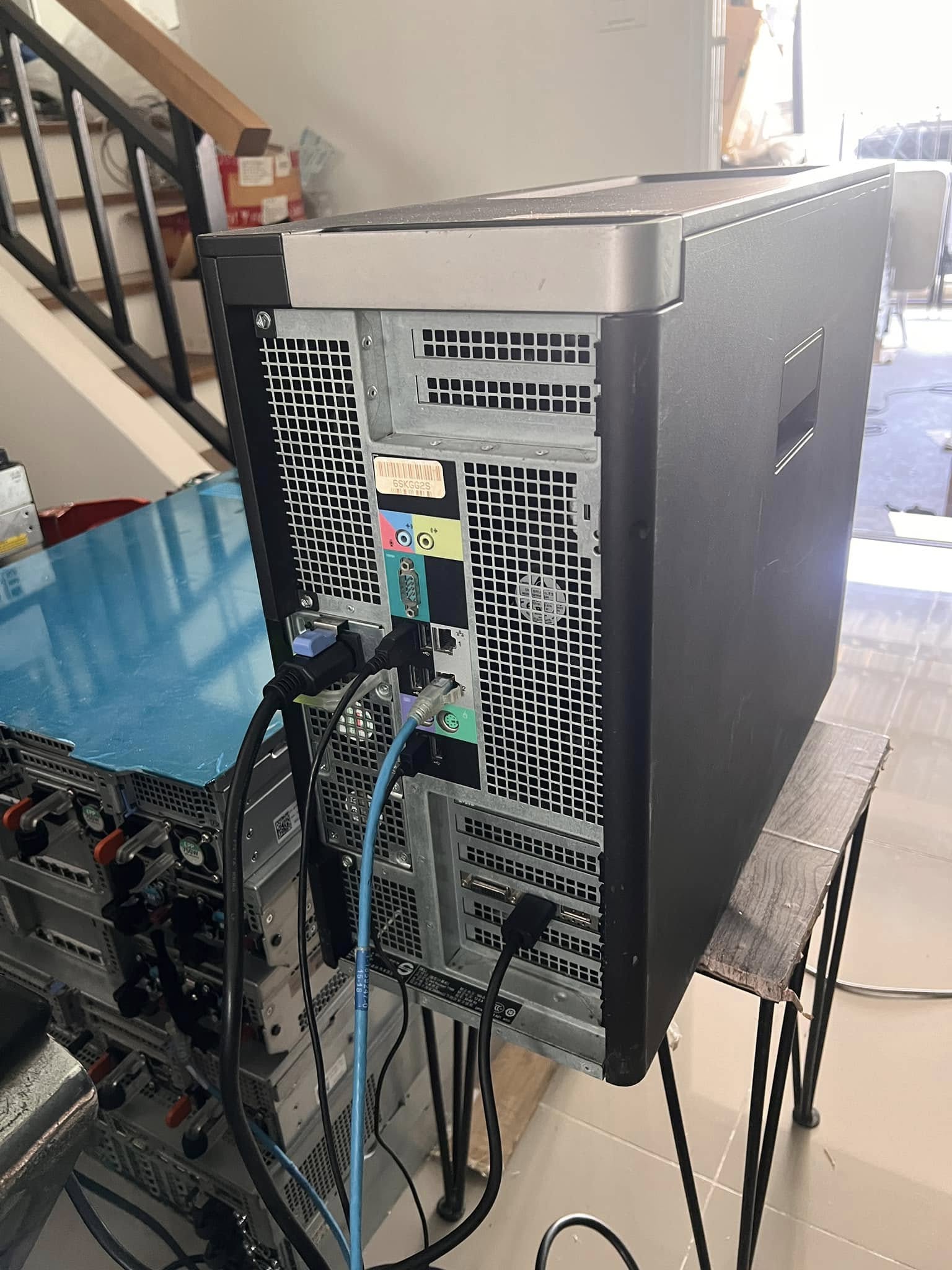 Dell Precision T7600 64gb 2cpu ssd H310 เวิร์คสเตชั่นเดลมือสองพร้อมใช้งาน