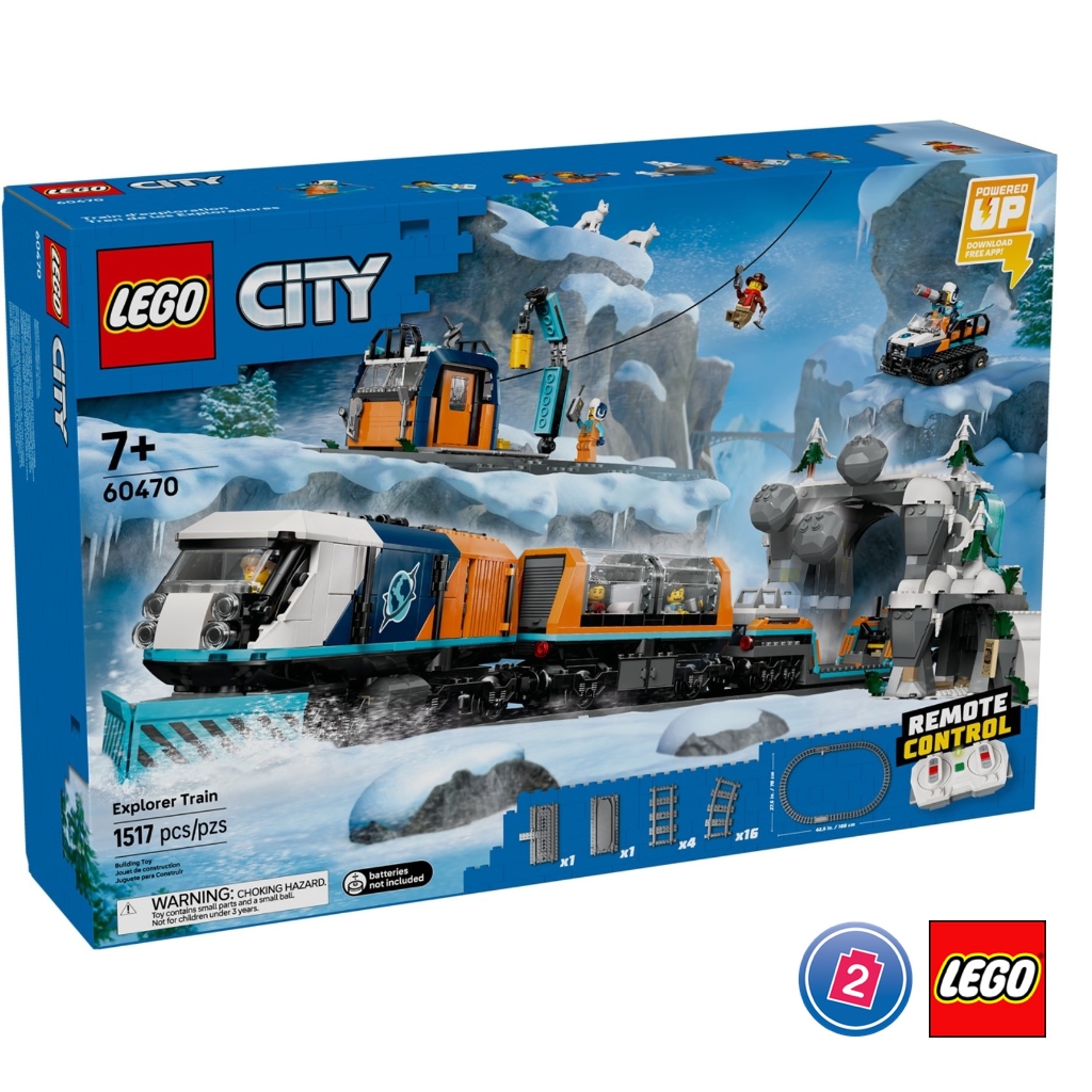 เลโก้ LEGO City 60470 Explorers’ Arctic Polar Express Train