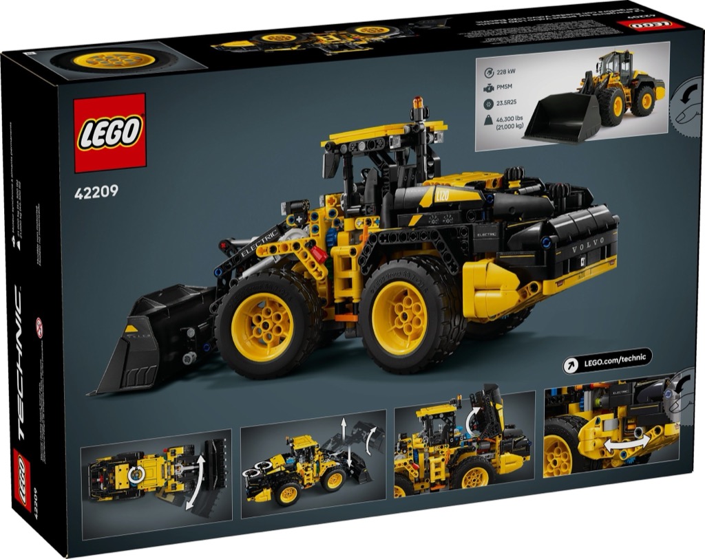 เลโก้ LEGO Technic 42209 Volvo L120 Electric Wheel Loader