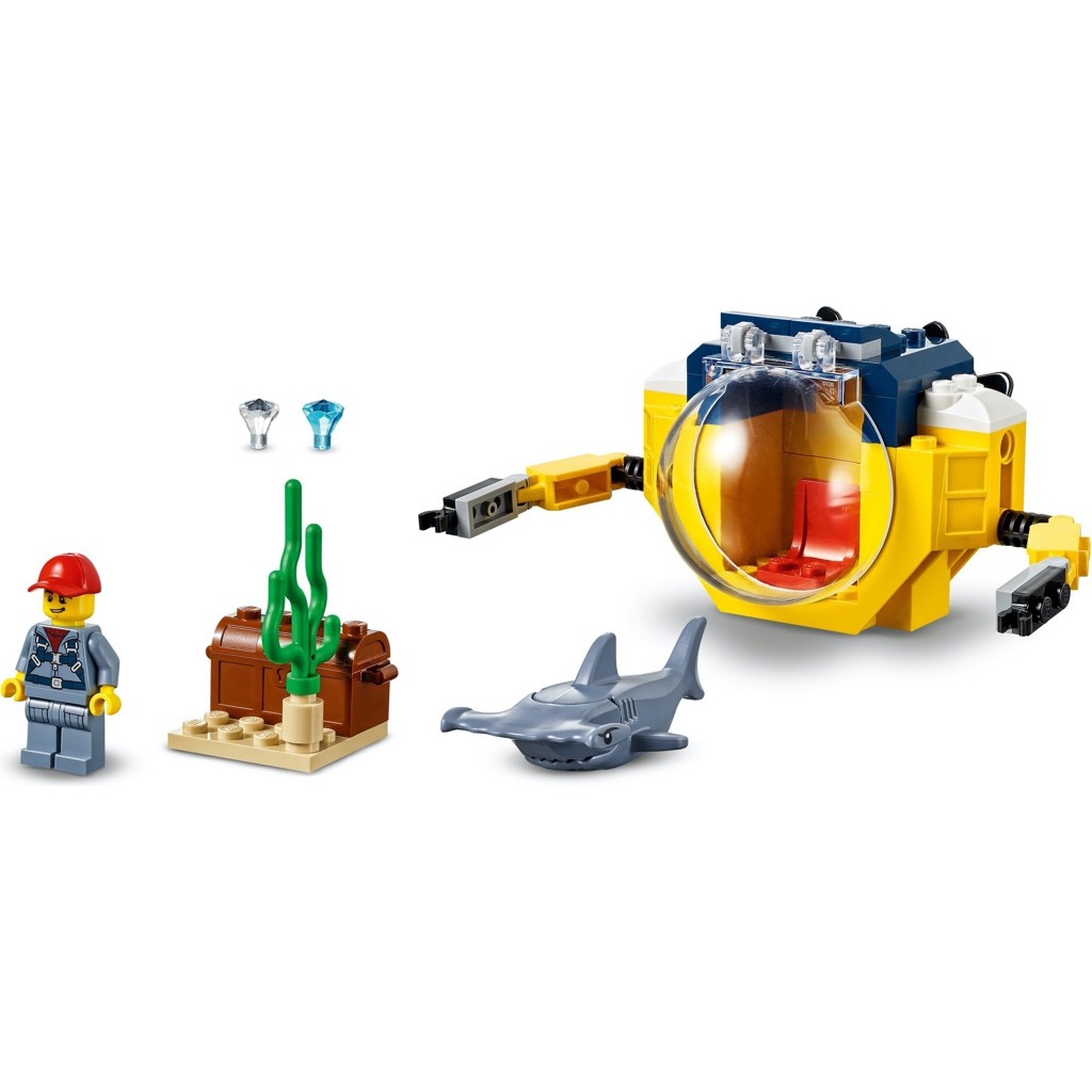 เลโก้ LEGO City 60263 Ocean Mini-Submarine