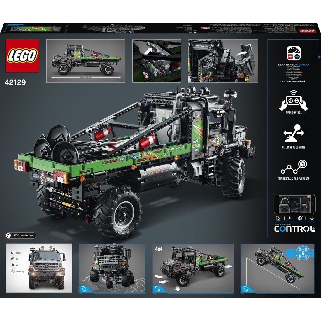 เลโก้ LEGO Technic 42129 Mercedes-Benz Zetros Trial Truck
