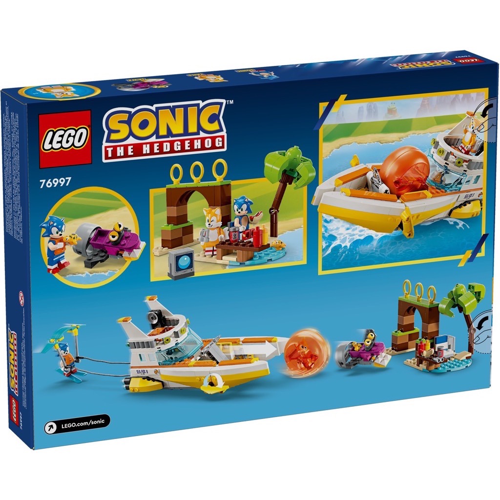 เลโก้ LEGO Sonic 76997 Tails' Adventure Boat