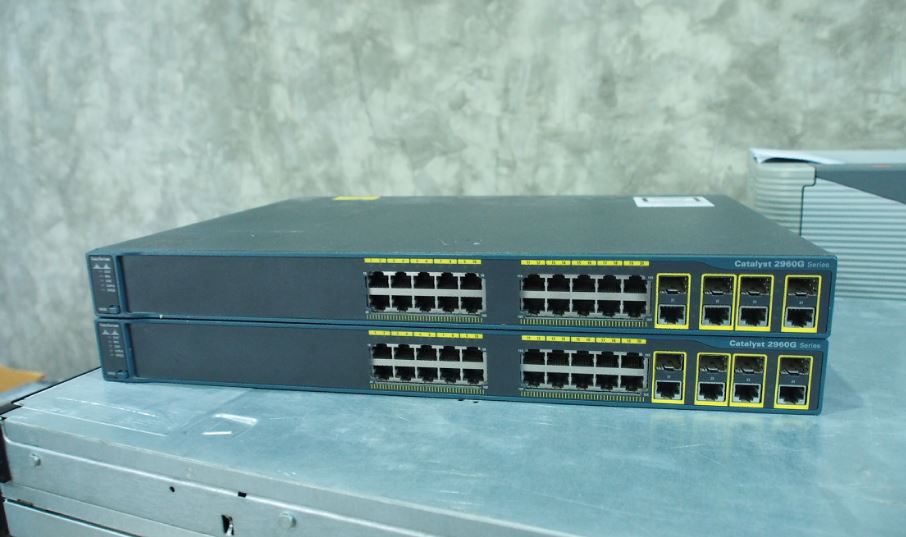 Cisco 2960G-24port มือ 2 พร้อมใช้งาน