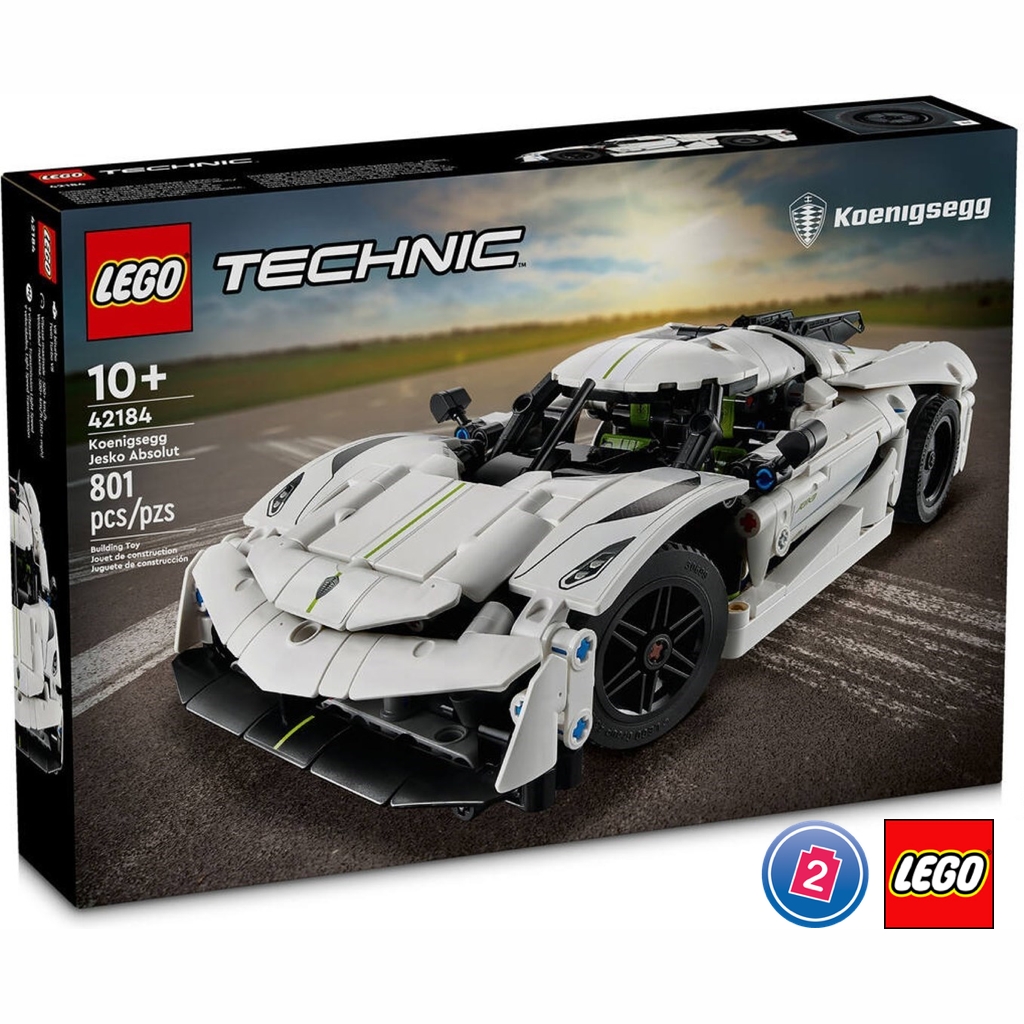 เลโก้ LEGO Technic 42184 Koenigsegg Jesko Absolut White Hypercar