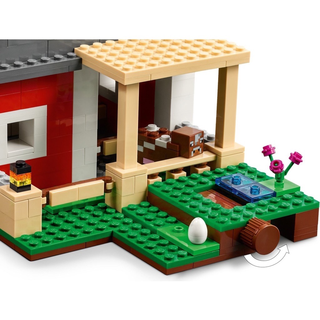 เลโก้ LEGO Minecraft 21187 The Red Barn