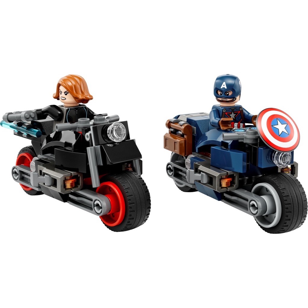 เลโก้ LEGO Super Heroes 76260 Black Widow & Captain America Motorcycles
