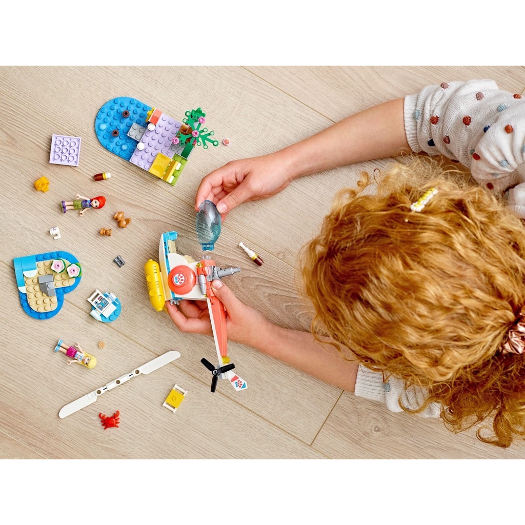 เลโก้ LEGO Friends 41692 Vet Clinic Rescue Helicopter