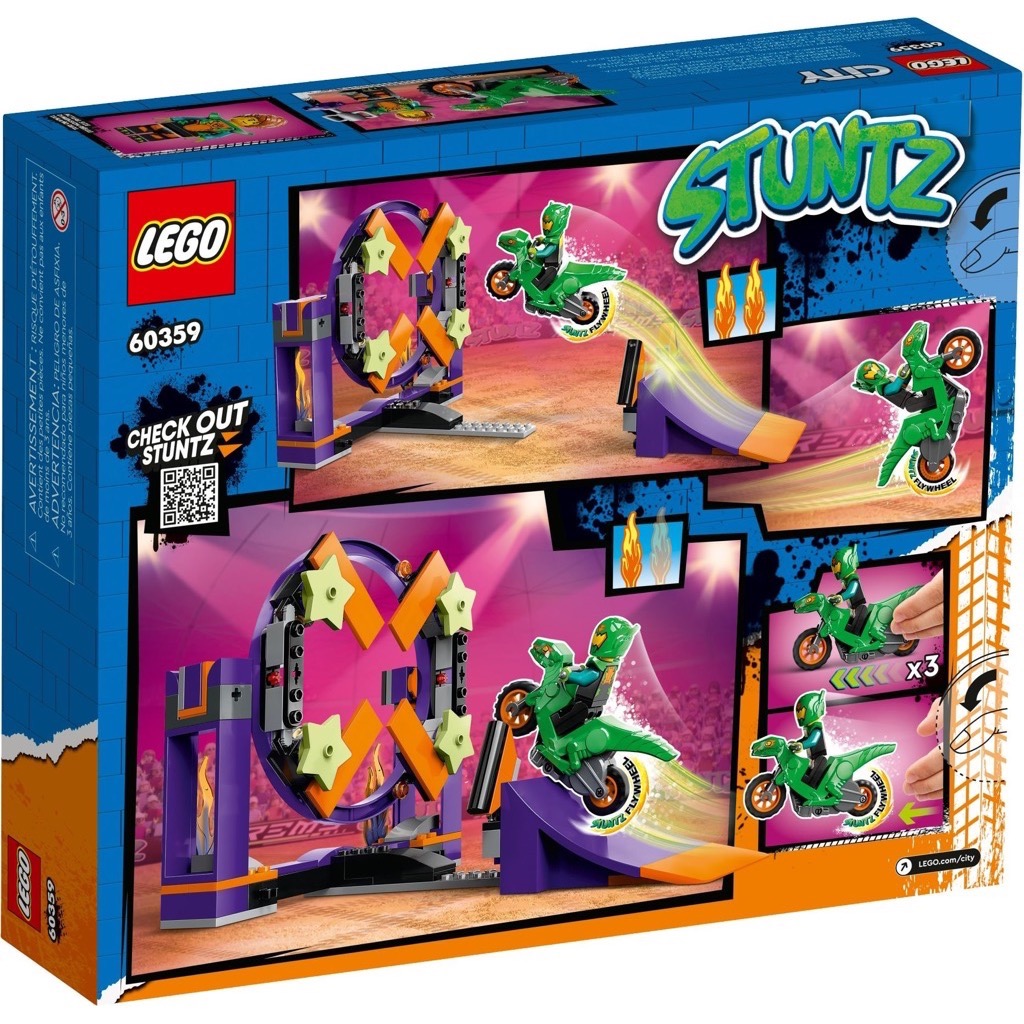เลโก้ LEGO City 60359 Dunk Stunt Ramp Challenge