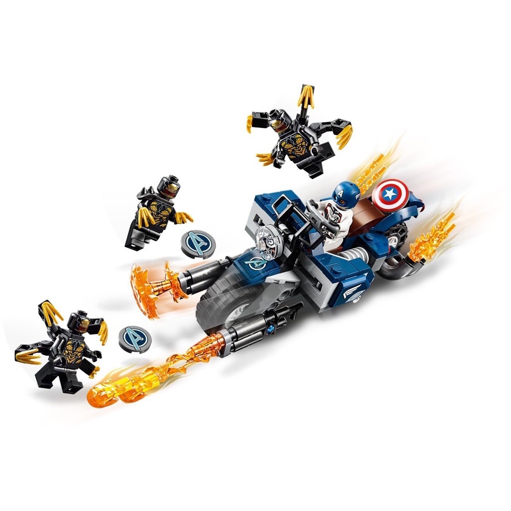 LEGO Super Heroes 76123 Captain America: Outriders Attack