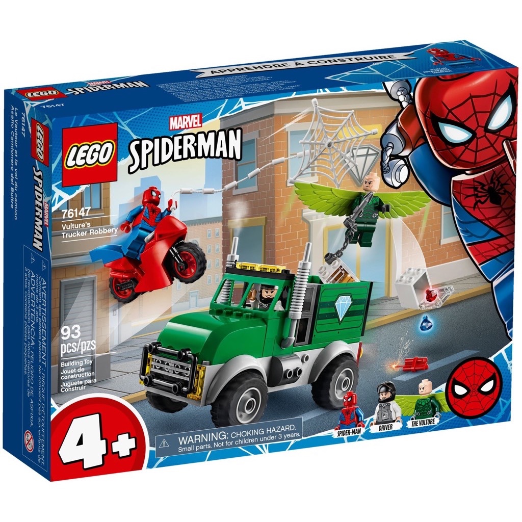 เลโก้ LEGO Super Heroes 76147 Vulture's Trucker Robbery