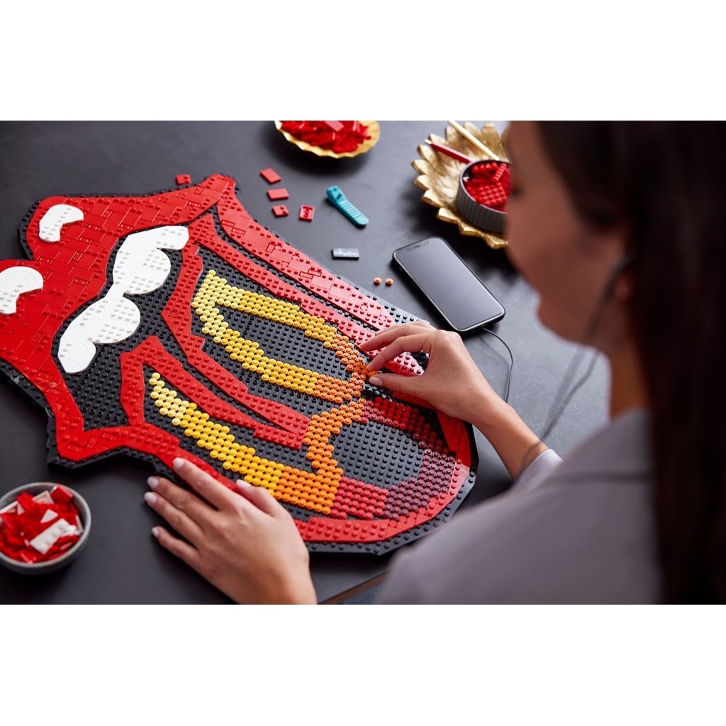 เลโก้ LEGO Exclusives 31206 Art - The Rolling Stones (มีกล่องกระดาษตรงรุ่น)