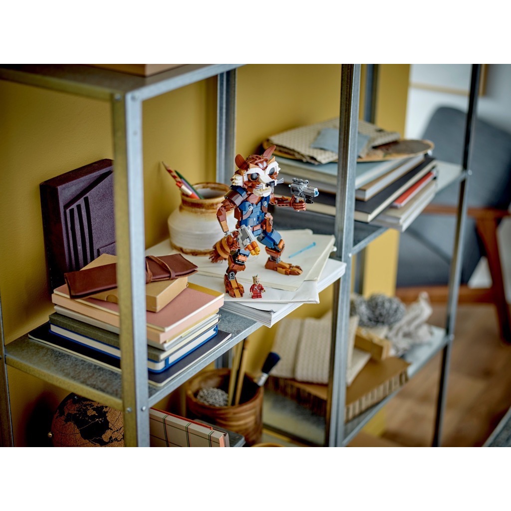 เลโก้ LEGO Super Heroes 76282 Rocket & Baby Groot