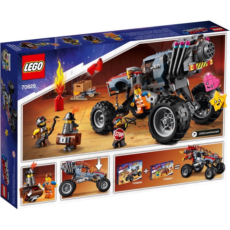 LEGO The Lego Movie 70829 Emmet and Lucy's Escape Buggy!