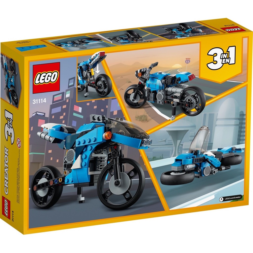 เลโก้ LEGO Creator 31114 Super Motor Bike