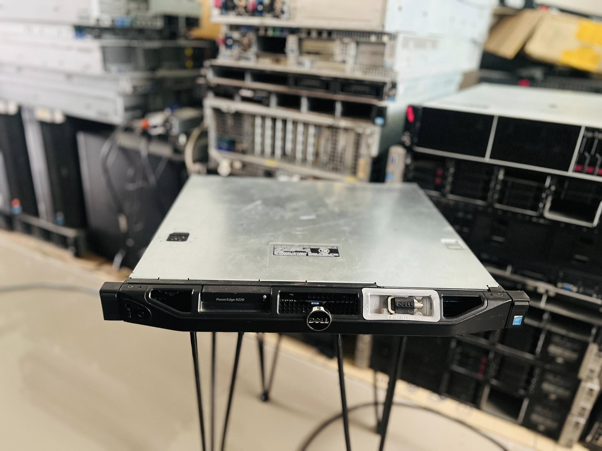 server dell r220 เซิฟเวอร์เดลมือสองพร้อมใช้งาน
