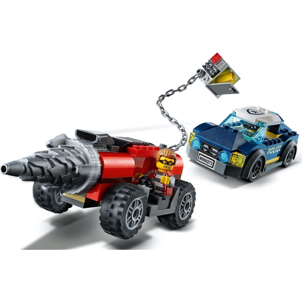 เลโก้ LEGO City 60273 Elite Police Driller Chase