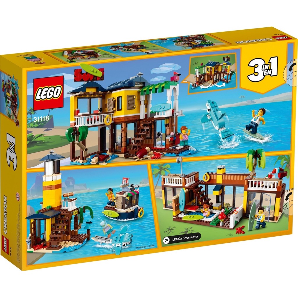 เลโก้ LEGO Creator 31118 Surfer Beach House