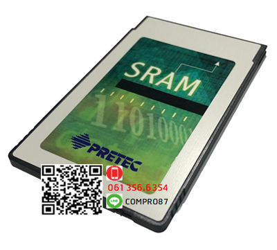 S65004-L-16,S65004-16, 4MB, Pretec, SRAM, PC Card, with 8KB, with attribute memory,16-bit data transfer,
