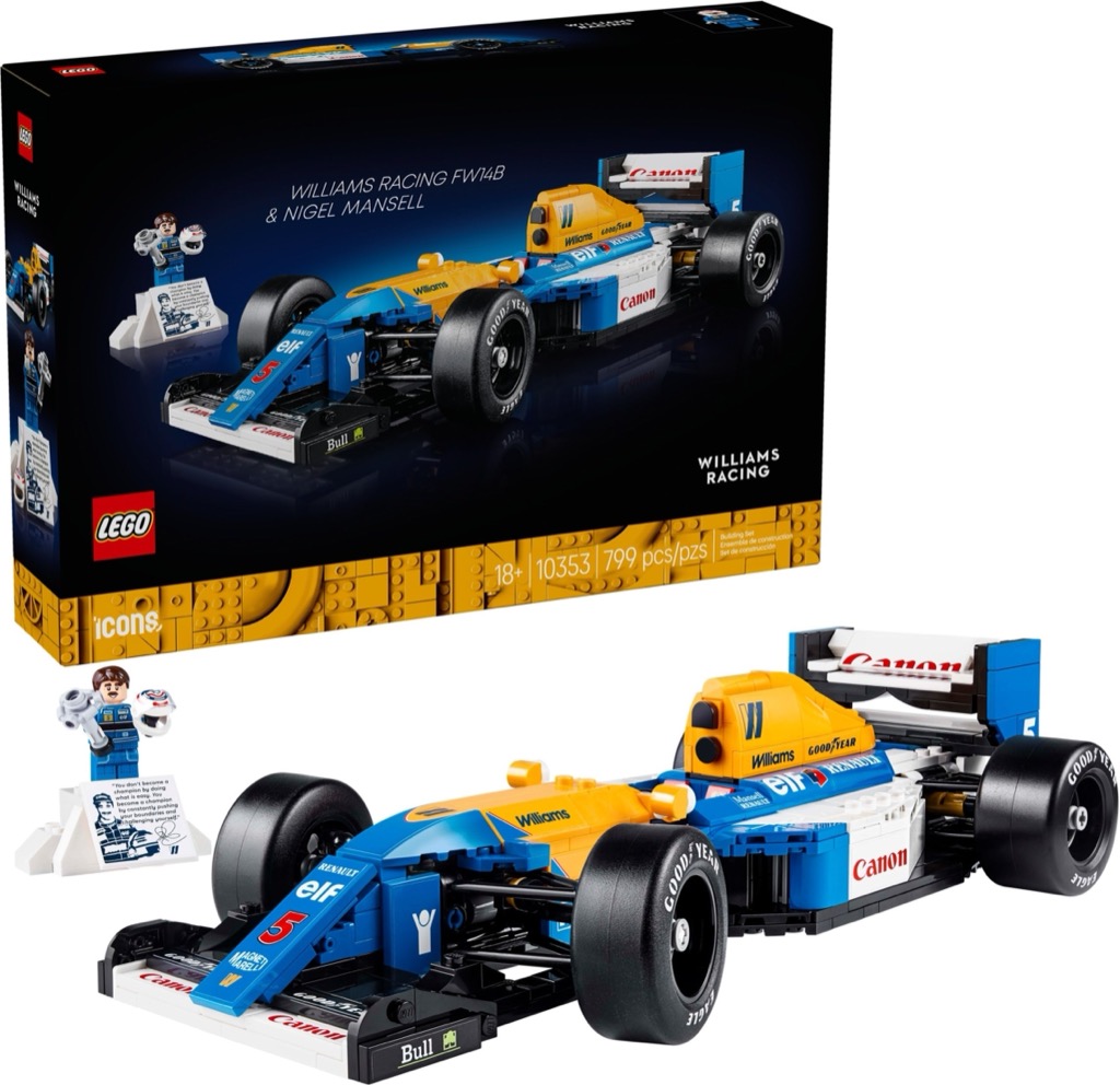 เลโก้ LEGO Exclusives 10353 Williams Racing FW14B & Nigel Mansell