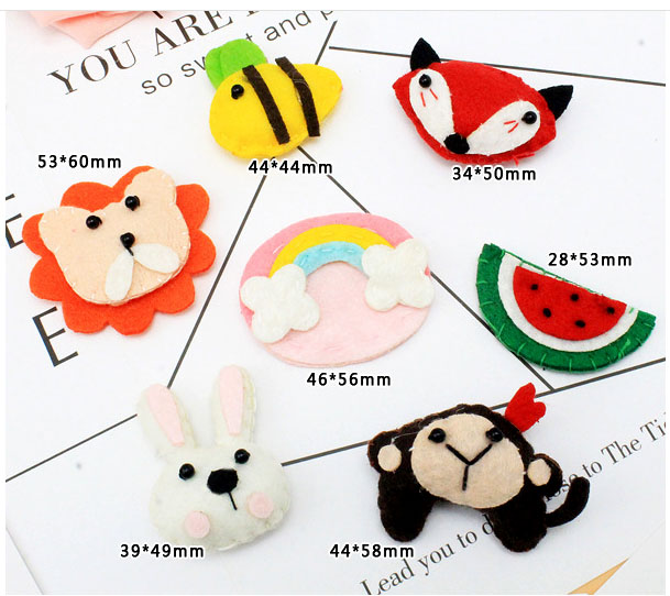 ตุ๊กตา น่ารัก ประดับกิ๊บ หลากหลายแบบ#CR063