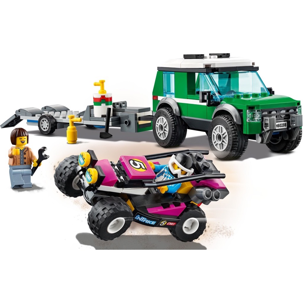 เลโก้ LEGO City 60288 Race Buggy Transporter