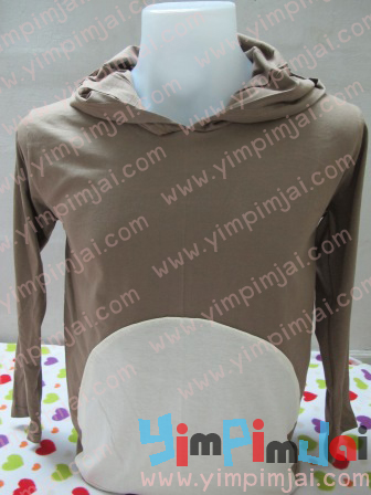 hood หมีรีลัคคุมะ เย็บท้องหมีด้วยค่ะ
