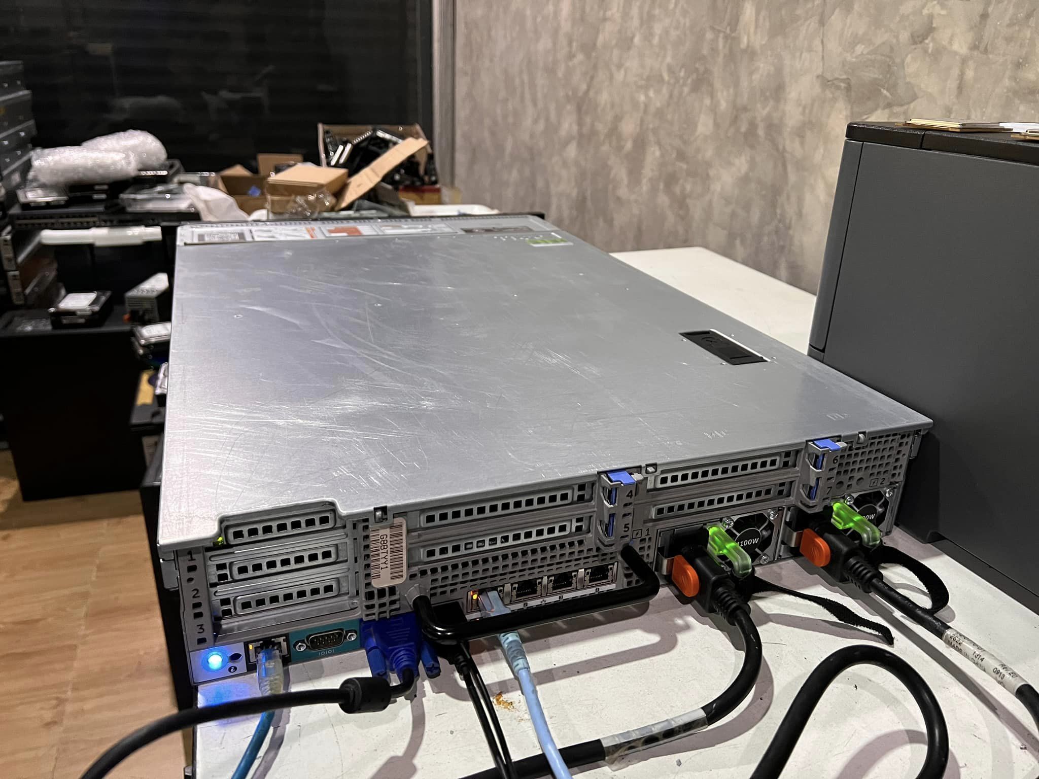 dell r720 2cpu 32gb 20cores เซิฟเวอร์มือสองพร้อมใช้งาน