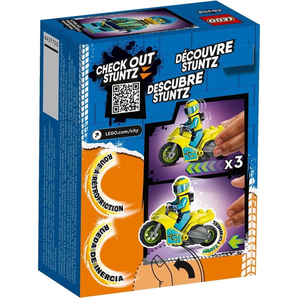 เลโก้ LEGO City 60358 Cyber Stunt Bike