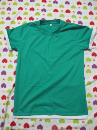 เสื้อยืดพับแขน เบิ้ลชาย