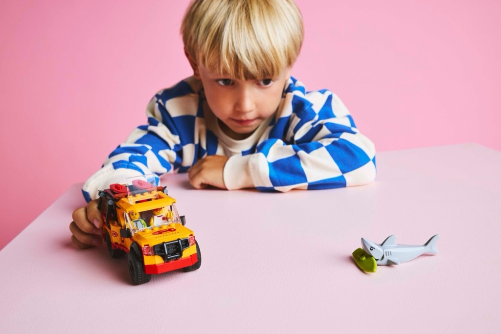 เลโก้ LEGO City 60453 Lifeguard Beach Rescue Truck