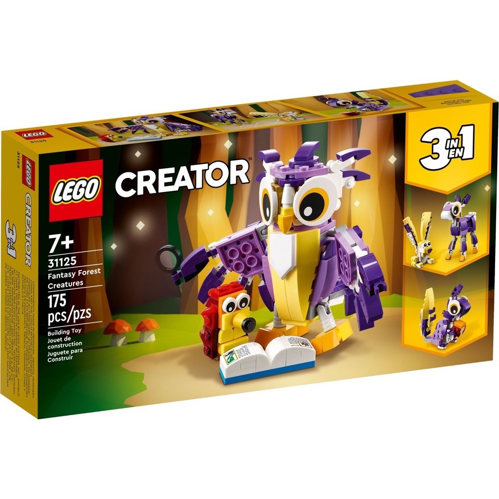 เลโก้ LEGO Creator 31125 Fantasy Forest Creatures