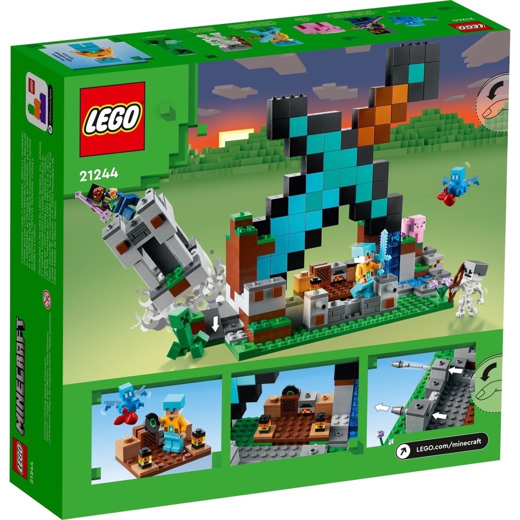 เลโก้ LEGO Minecraft 21244 The Sword Outpost