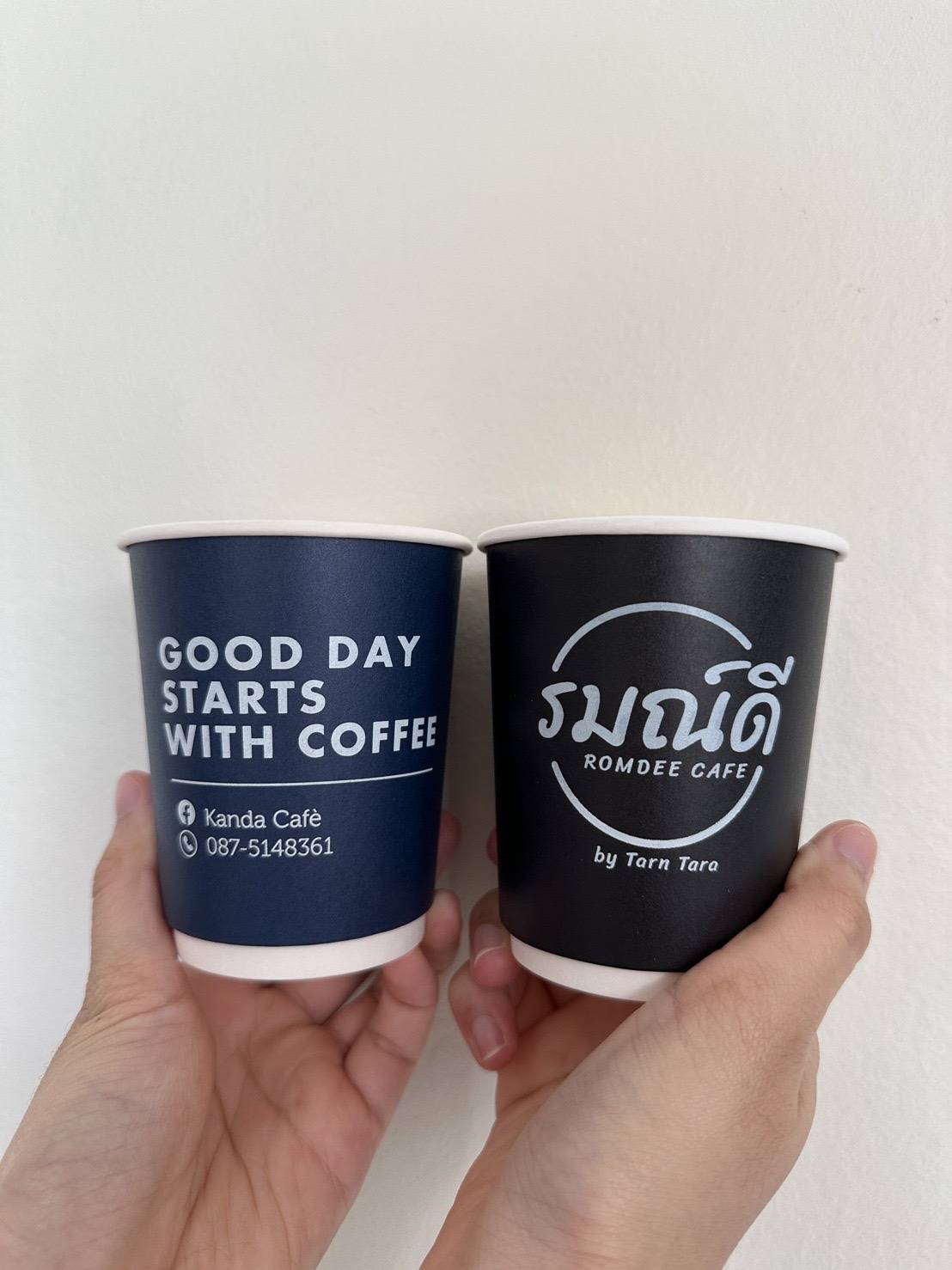 แก้วกระดาษกันร้อน 2 ชั้น Double Wall 8 oz.