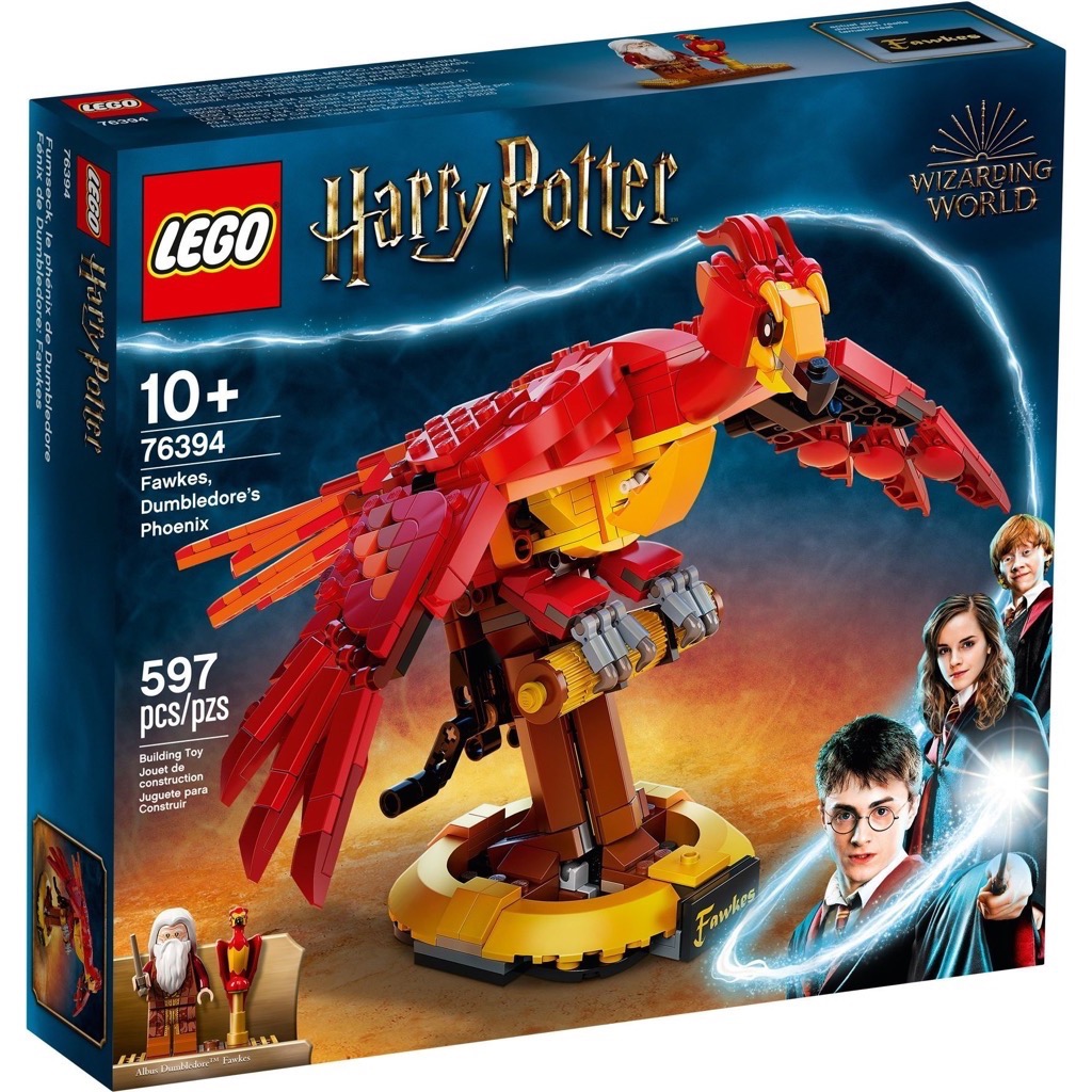 เลโก้ LEGO Harry Potter 76394 Fawkes, Dumbledore's Phoenix