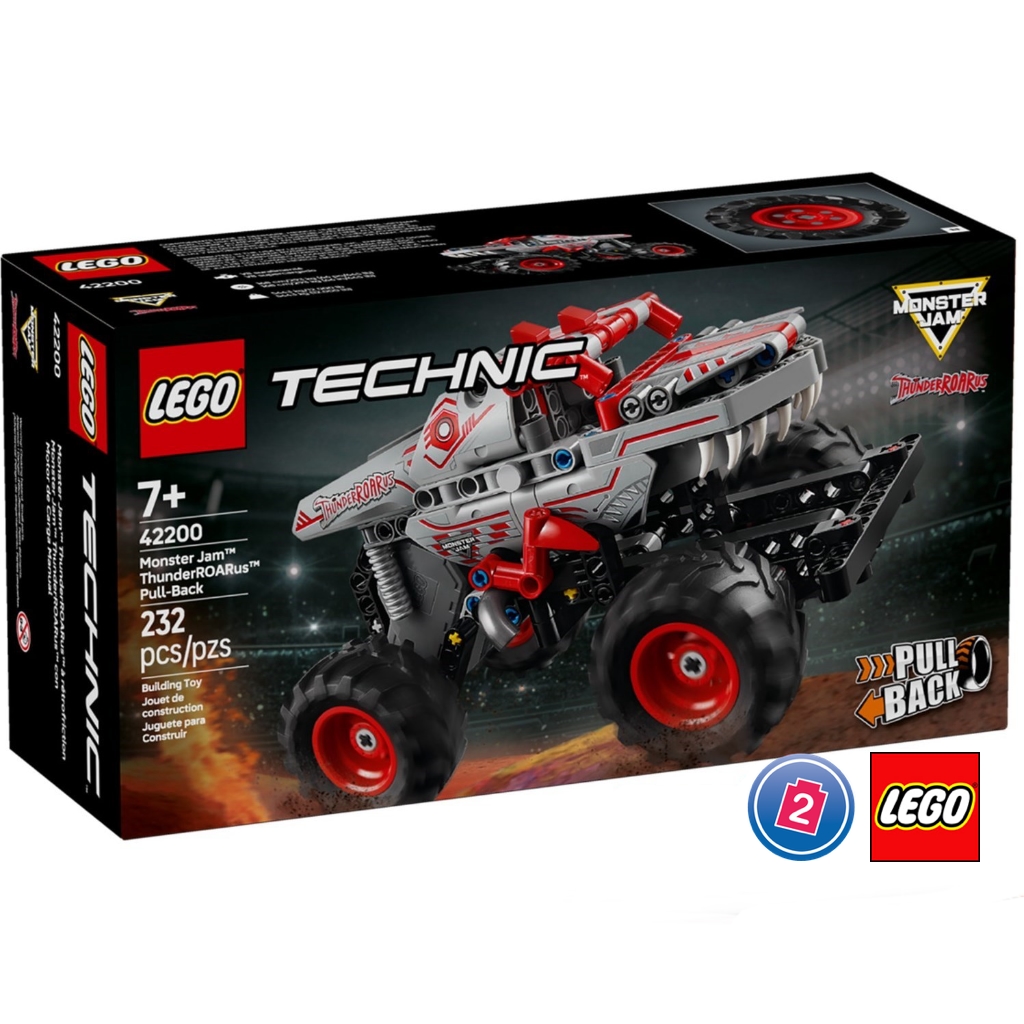 เลโก้ LEGO Technic 42200 Monster Jam ThunderROARus Pull-Back