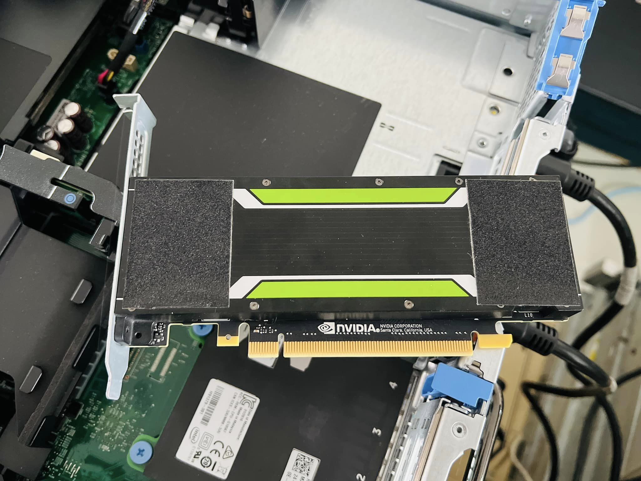 การ์ดจอเซิร์ฟเวอร์ NVIDIA Tesla P4 8GB GDDR5 การ์ดจอเซิร์ฟเวอร์มือสองพร้อมใช้งาน
