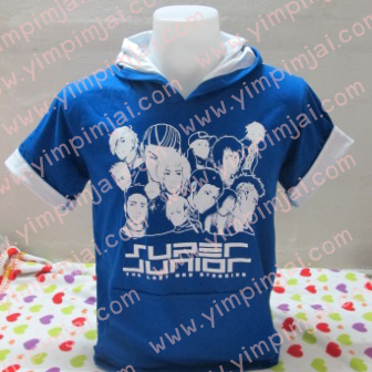เสื้อฮู้ดสั่งทำติดปีก super junior