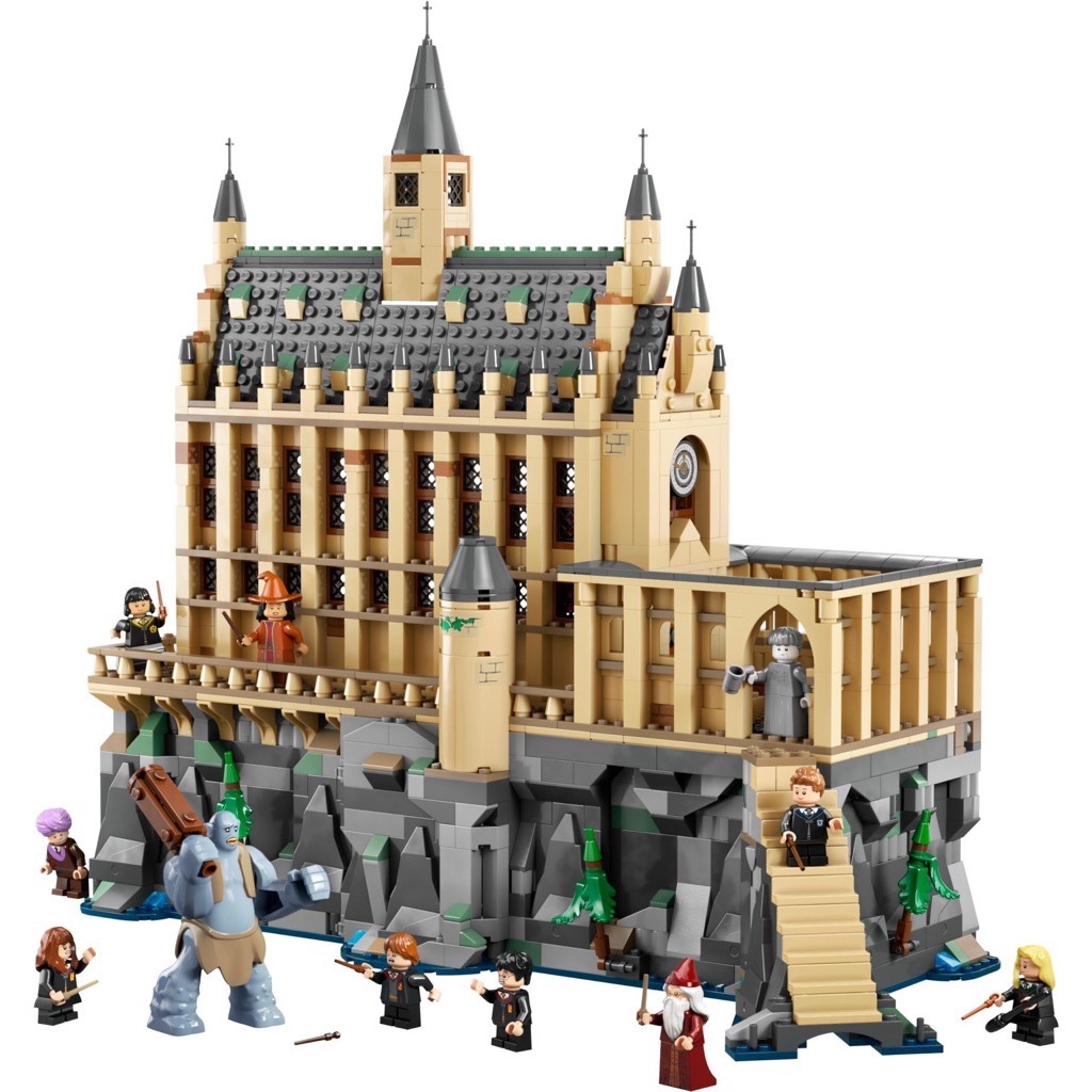 เลโก้ LEGO Harry Potter 76435 Hogwarts Castle: The Great Hall (มีกล่องน้ำตาลตรงรุ่น)