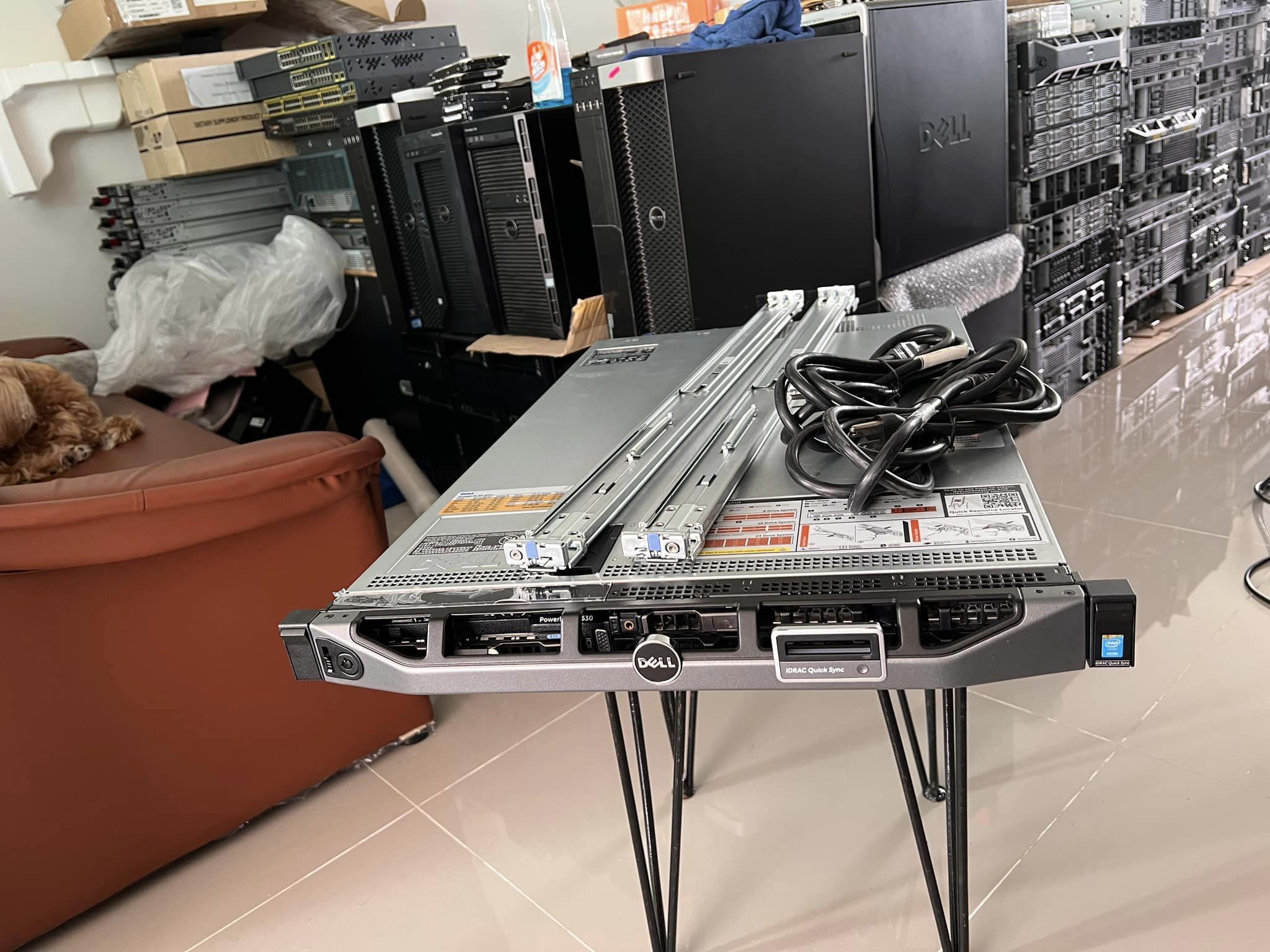 dell r630 2cpu v4 ddr4 384gb 32cores 10G ประกัน 3 เดือน เซิฟเวอร์มือสองพร้อมใช้งาน