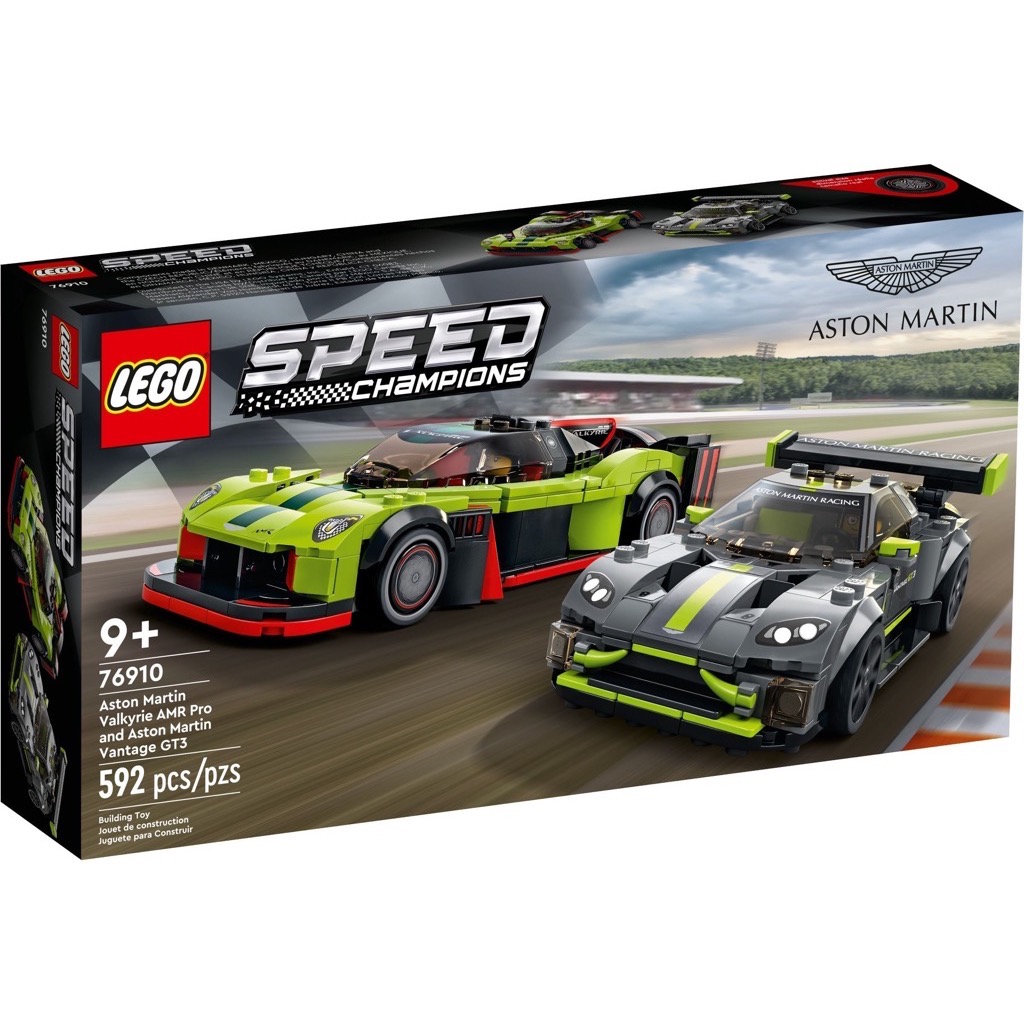 เลโก้ LEGO Speed Champions 76910 Aston Martin Valkyrie AMR Pro and Aston Martin Vantage GT3