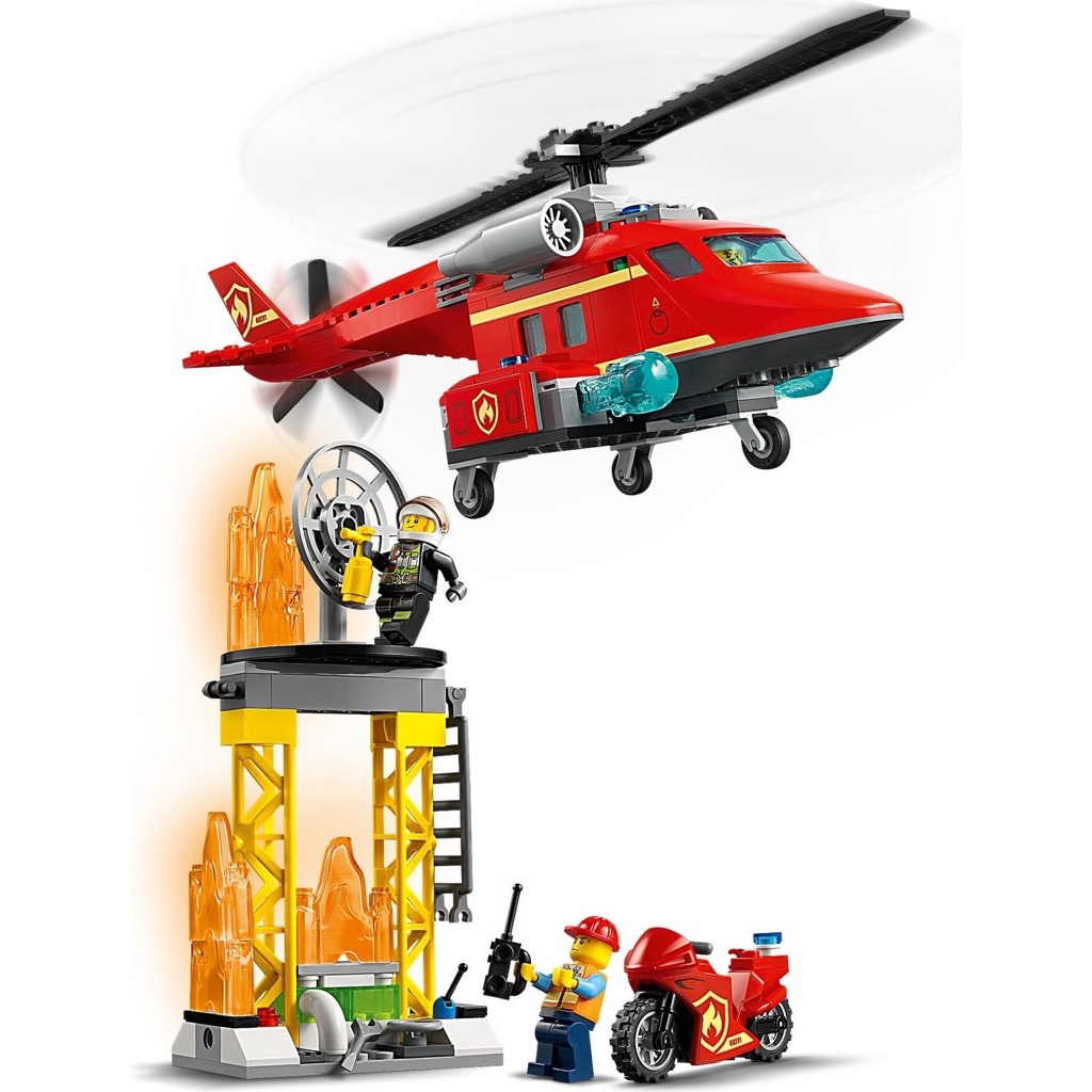 เลโก้ LEGO City 60281 Fire Rescue Helicopter