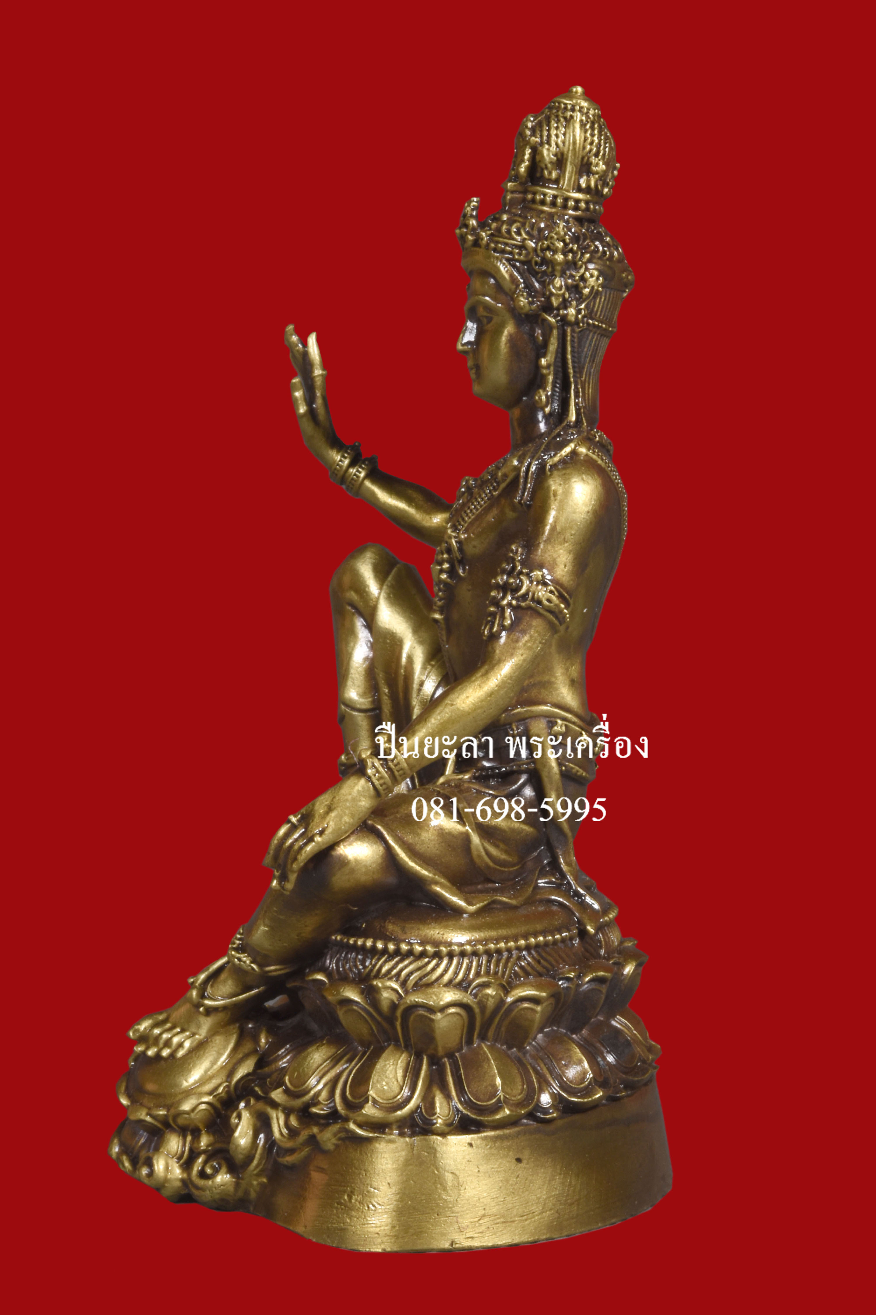 รูปหล่อบูชาจตุคามรามเทพ รุ่นโครตเศรษฐี 2 เนื้อทองชนวน ขัดซาติน หน้าตัก 3 นิ้ว ชุดกรรมการ ปี 2566 พิธีดี น่าเก็บ หายากมาก