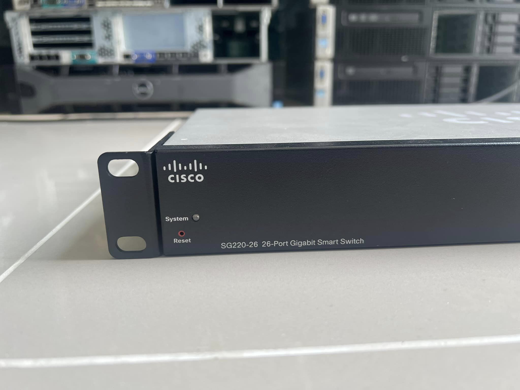 switch cisco sg220 26 port gigabit สวิทมือสองพร้อมใช้งาน
